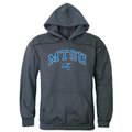 W Republic W Republic 540-223-HCH-01 Middle Tennessee State University Men Campus Hoodie; Heather Charcoal - Small 540-223-HCH-01